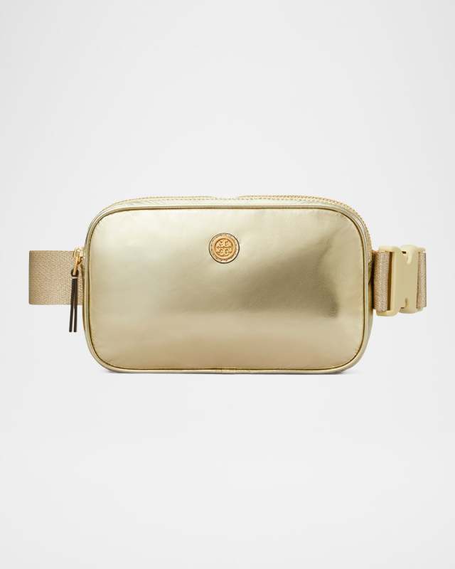 Virginia Metallic Nylon Belt Bag